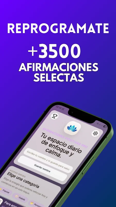 Reprográmate con más de 3500 afirmaciones selectas